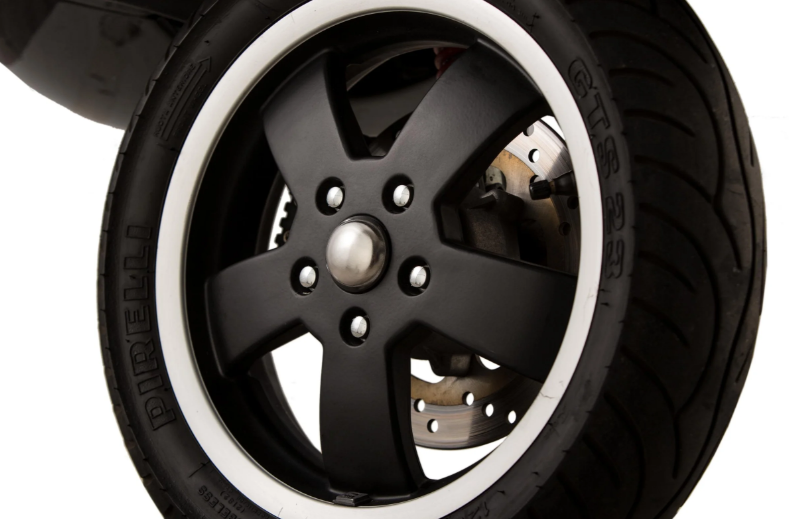 Cache boulon de roue avant ou arrière, chrome