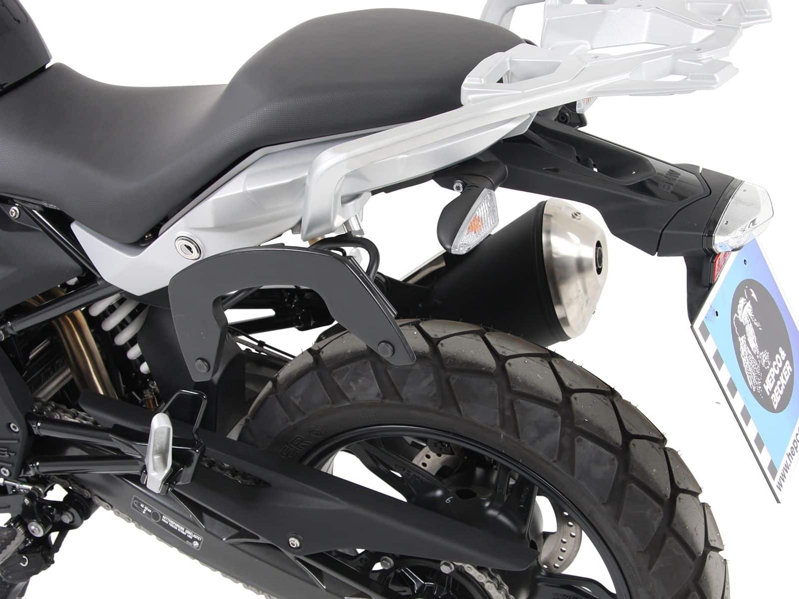 Support latéral C-Bow noir pour BMW G 310 GS (17-) Hepco & Becker