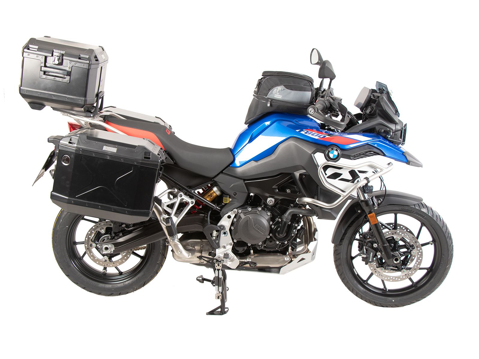 Easyrack support de topcase noir pour pont original en acier inoxydable pour BMW F 800 GS (24-)