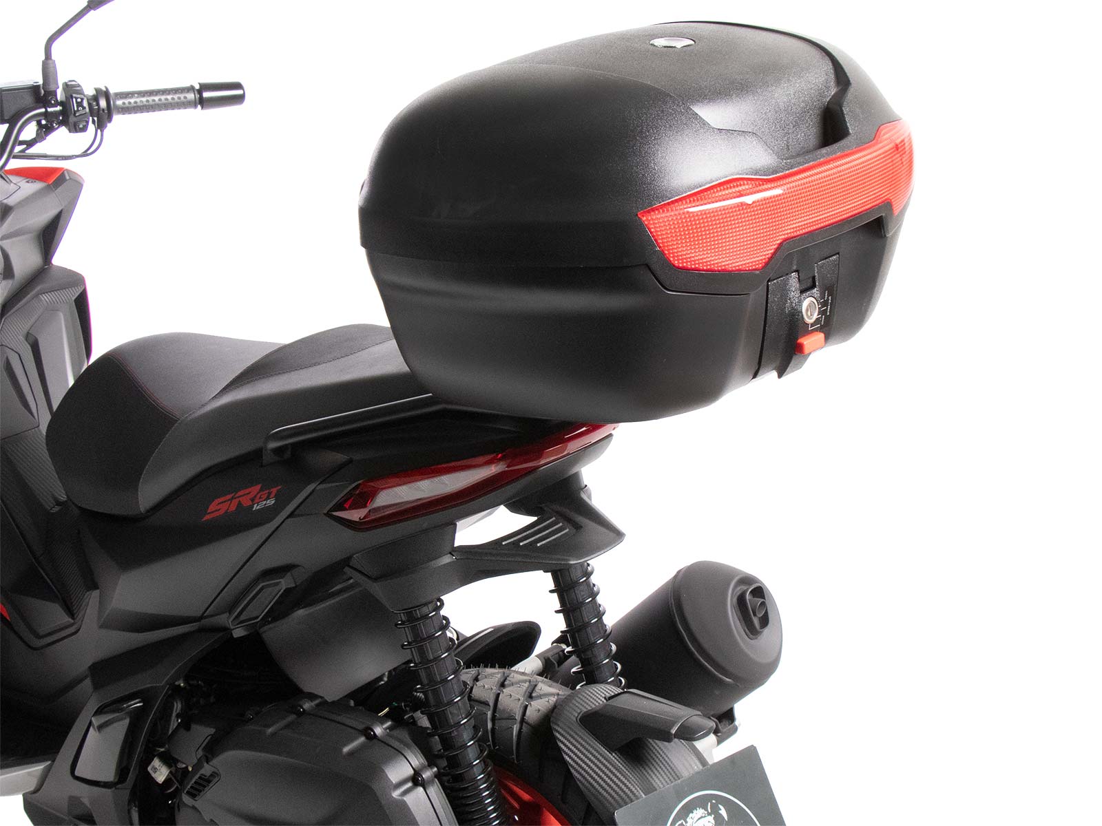 Journey Topcase 40 avec support pour Aprilia SR GT 125 / 200 / Sport (22-) Hepco & Becker