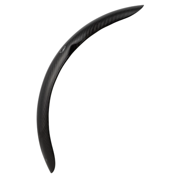 Aile 2.0 Garelli Race EVO II sans support pour Vespa PX 80-200ccm, carbone clair