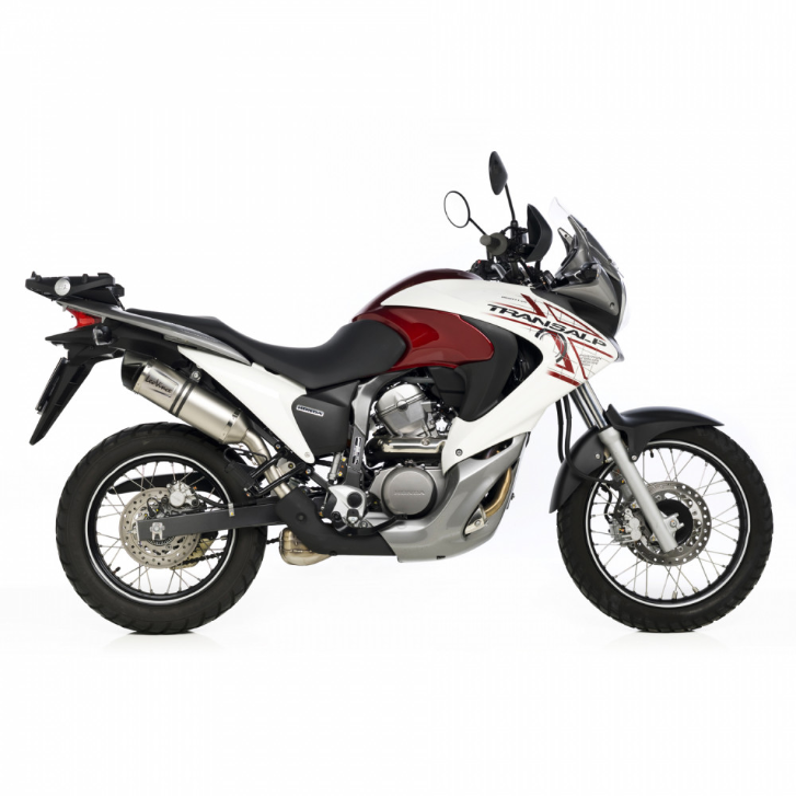 LeoVince Système d?èchappement SBK LV One Evo 2, acier inoxydable, Slip On pour Honda XL 700 V Transalp (Bj.08-13)