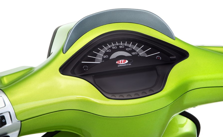 Compte-tours/tachymètre pour Vespa Primavera/Sprint 50-150ccm 2T/4T AC, noir