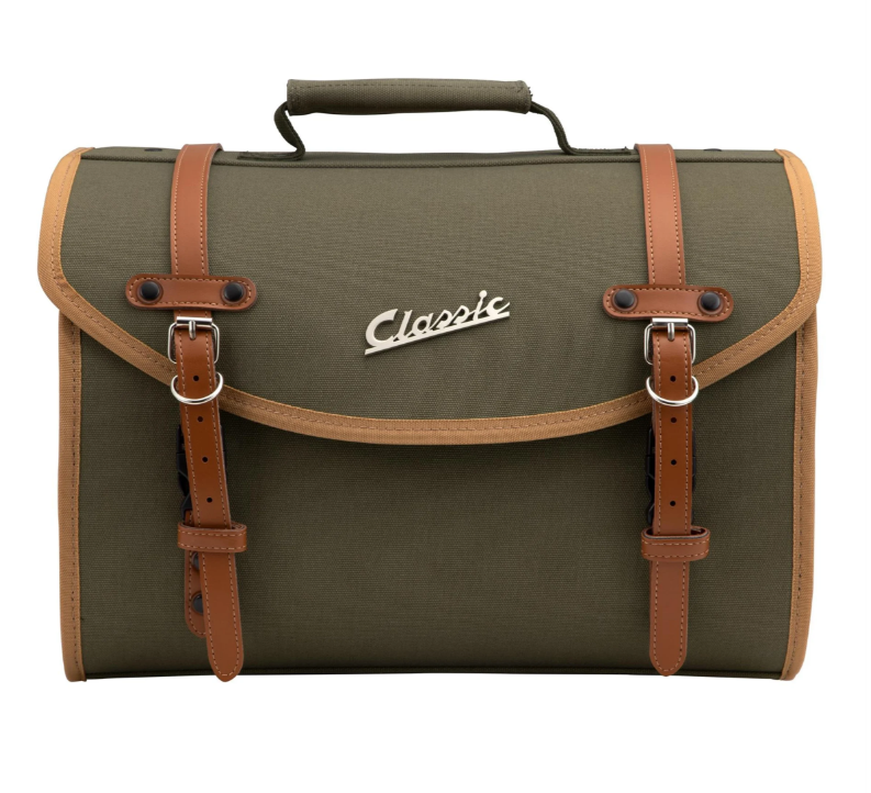 Sac "Classic" grand pour Vespa, toile, olive