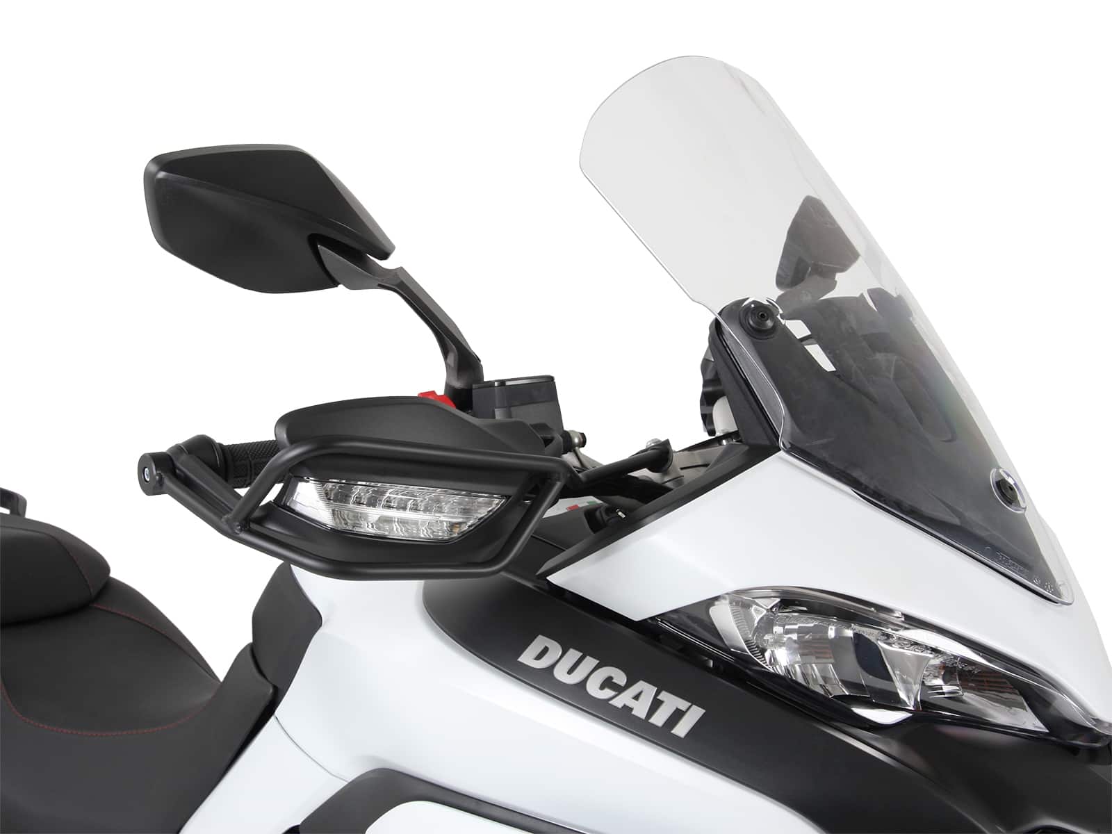 Kit de protection des poignées noir pour Ducati Multistrada 1200 Enduro (16-18) Hepco & Becker