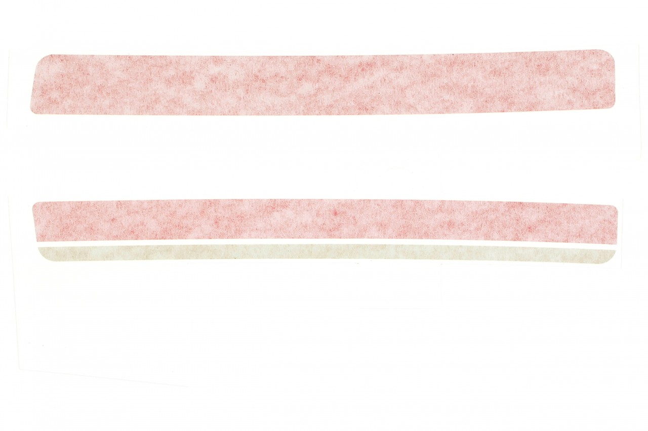 Kit de décoration, pour top case, rouge, Racing Sixties, Vespa Sprint