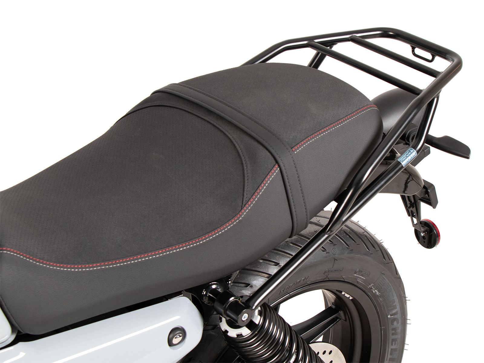 Porte-bagages tubulaire noir pour Moto Guzzi V7 850 Sport (25-) Hepco & Becker