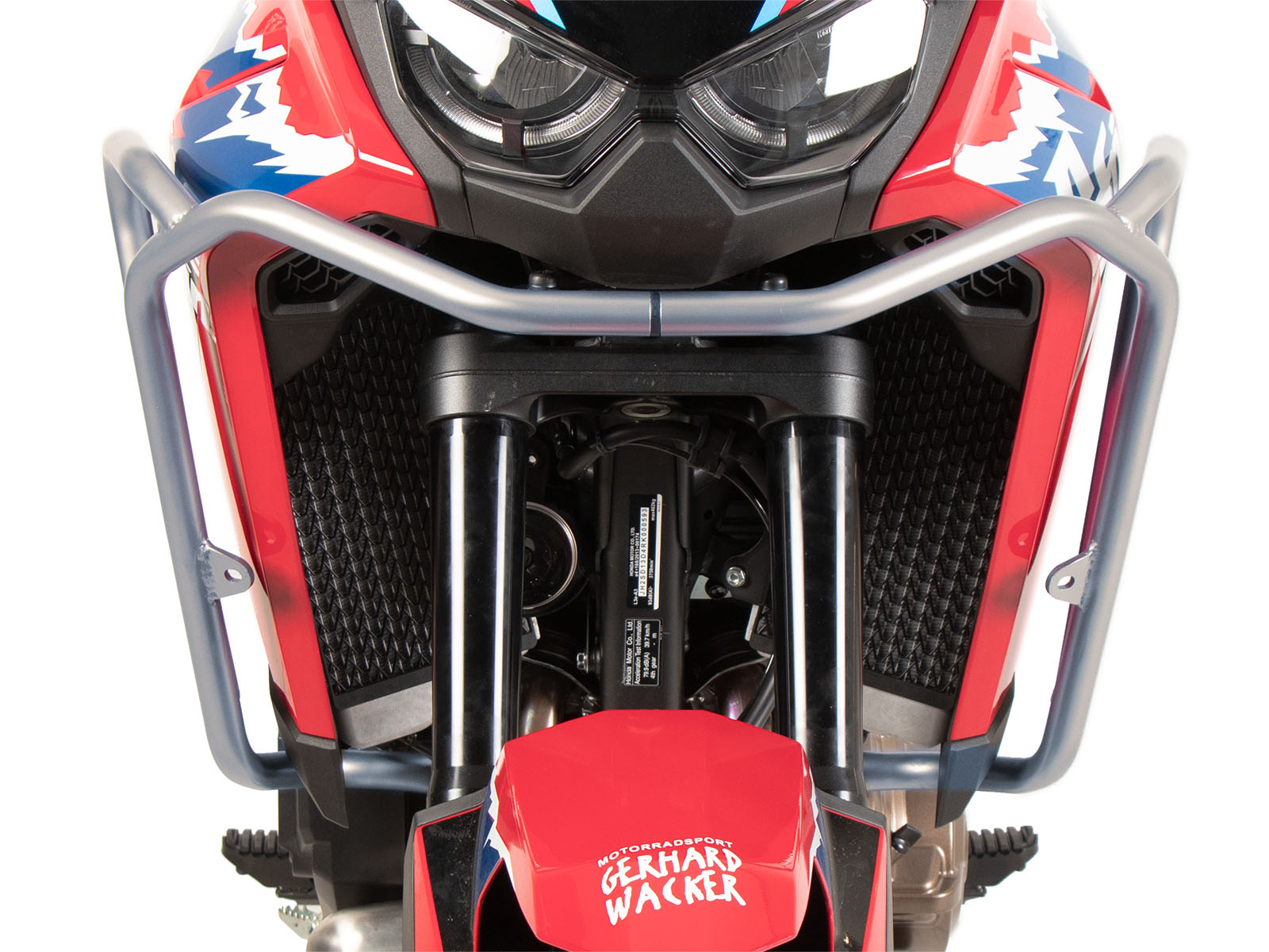 Arceau de protection du réservoir en acier inoxydable pour Honda CRF 1100 L Africa Twin (24-) Hepco & Becker