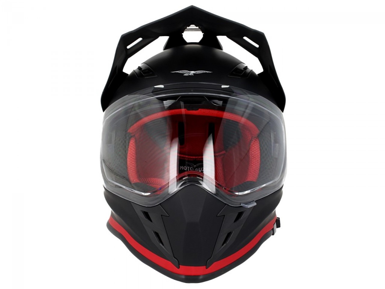 Casque Moto Guzzi Adventure Touring V85TT noir