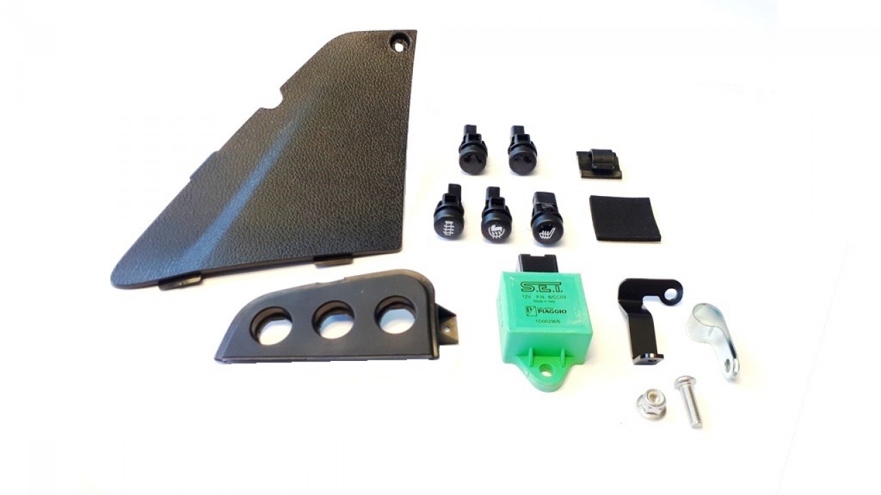 Unité de contrôle pour accessoires de chauffage pour Piaggio MP3 HPE 300 /Sport (19-23)