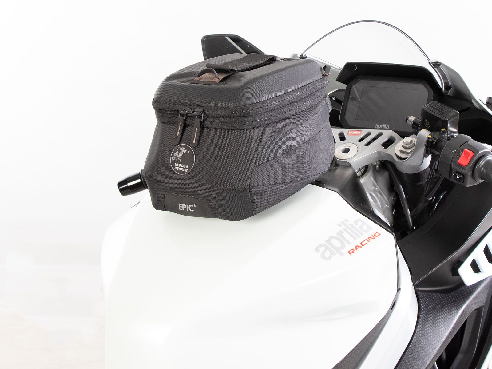 Anneau de réservoir Basic avec unité de fermeture de la sacoche de réservoir pour Aprilia RS 457 (24-)