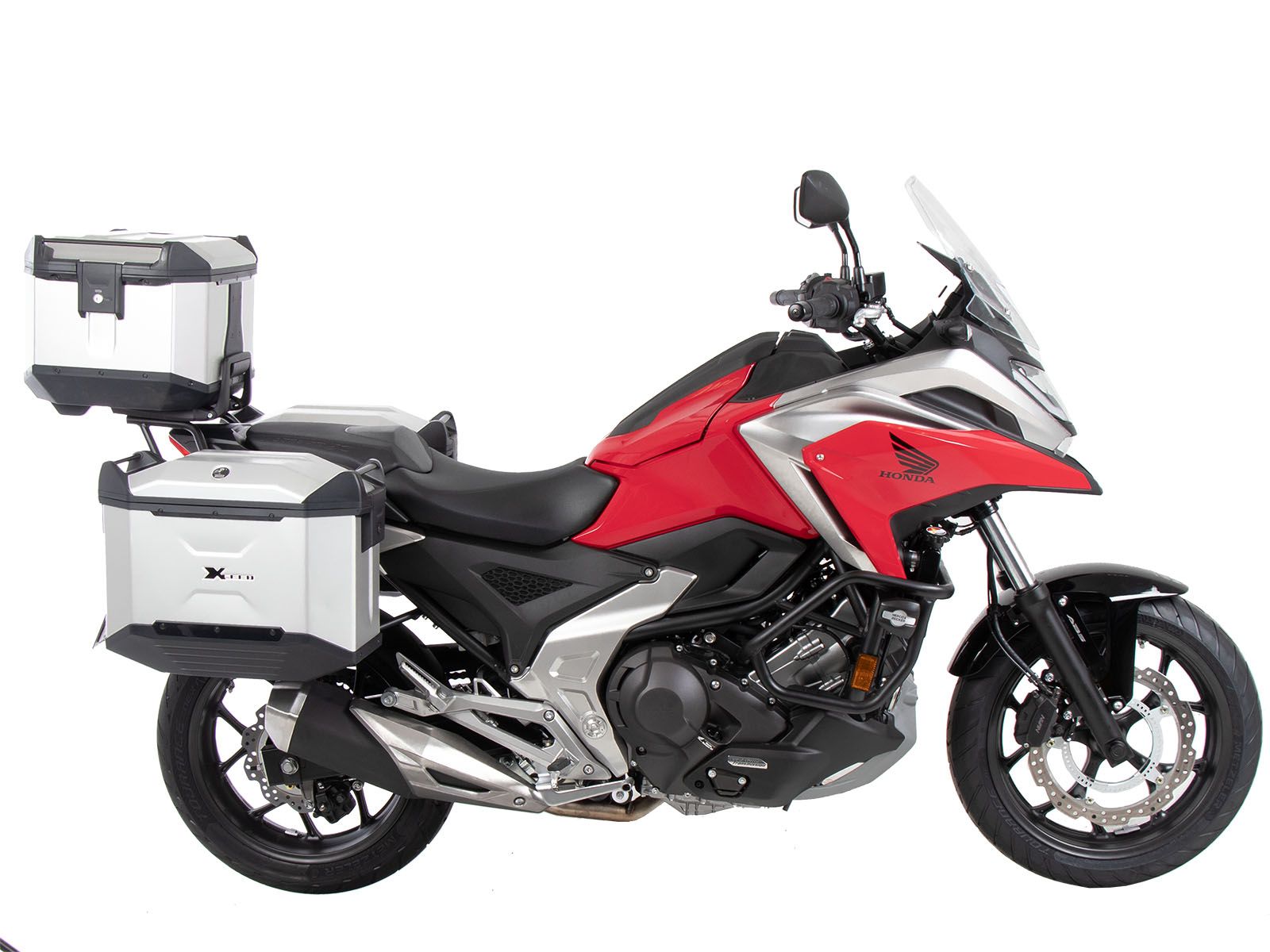 Support de topcase Alurack noir pour Honda NC 750 X /DCT (21-) Hepco & Becker