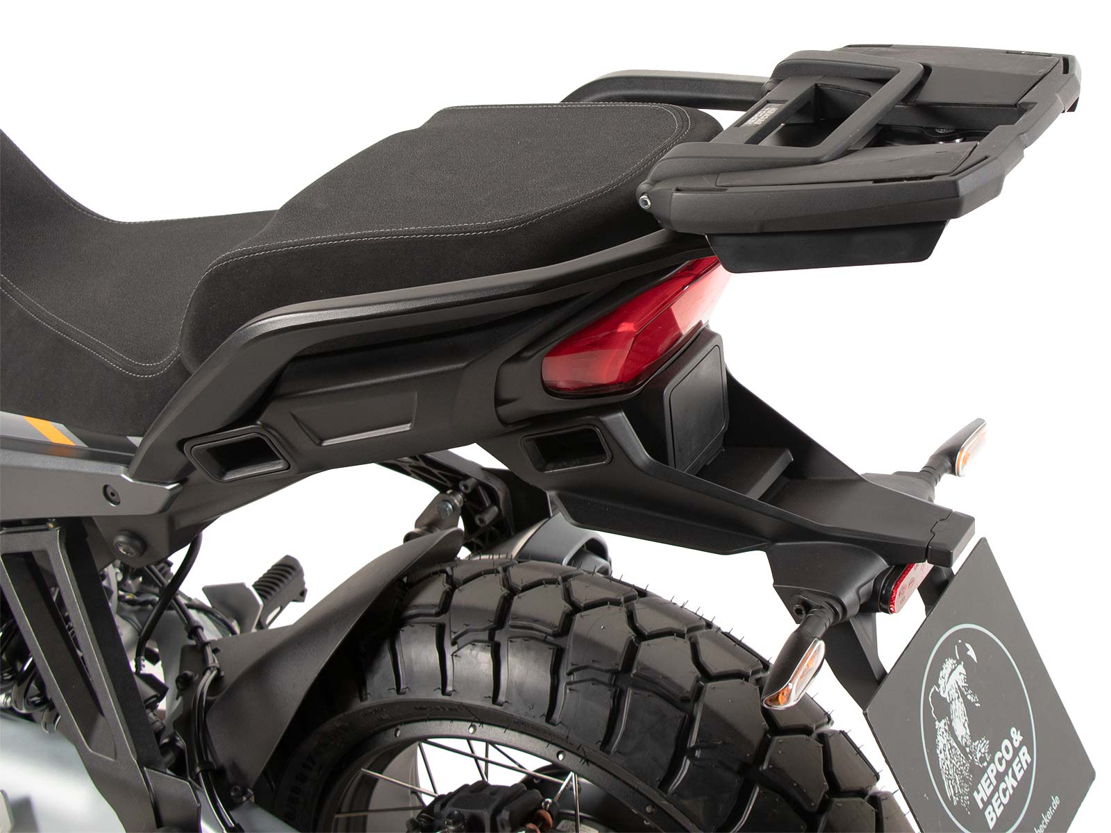 Easyrack support de topcase pour Moto Guzzi Stelvio (24-) Hepco & Becker