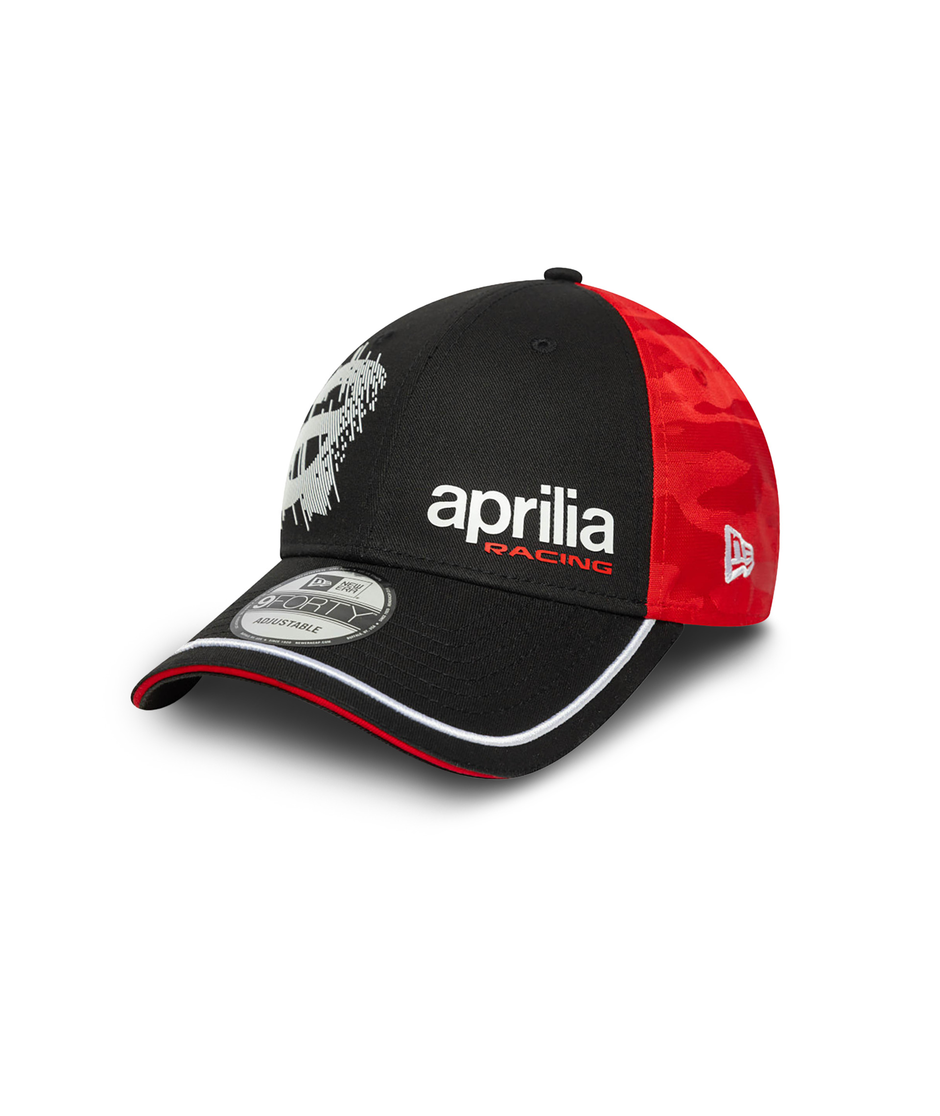 Aprilia Racing Basecap New Era 9Forty noir rouge