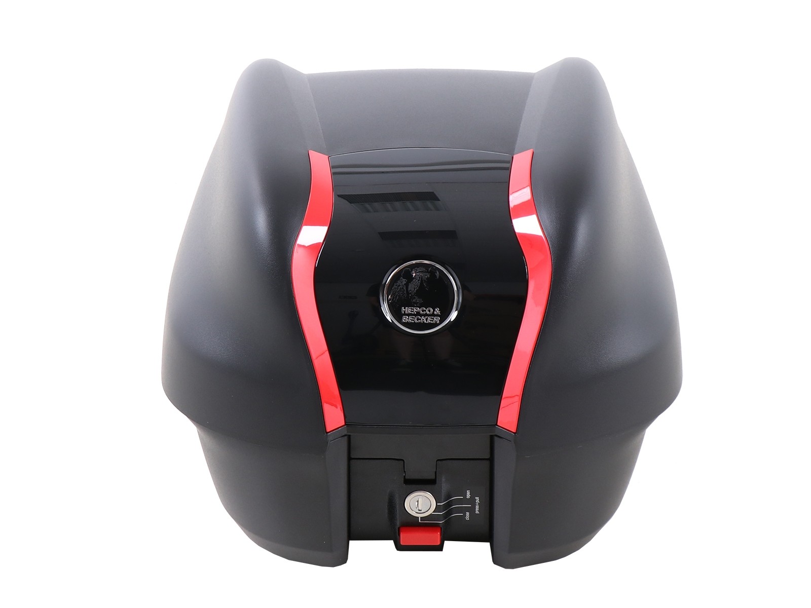 Journey Topcase 30 incl. palette universelle pour supports étrangers Hepco & Becker