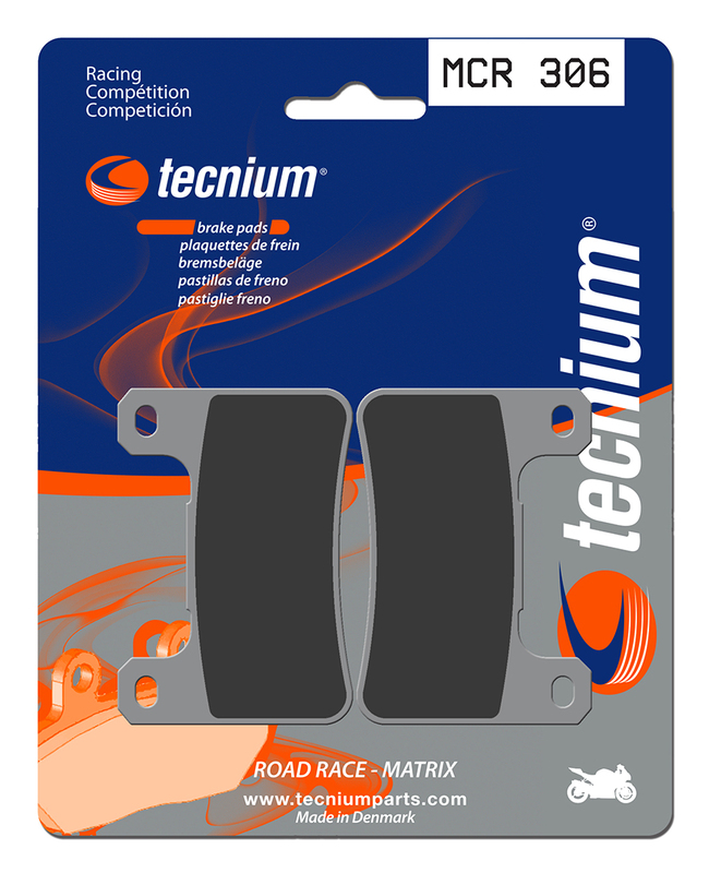 Plaquettes de frein en carbone fritté Tecnium Racing - MCR306