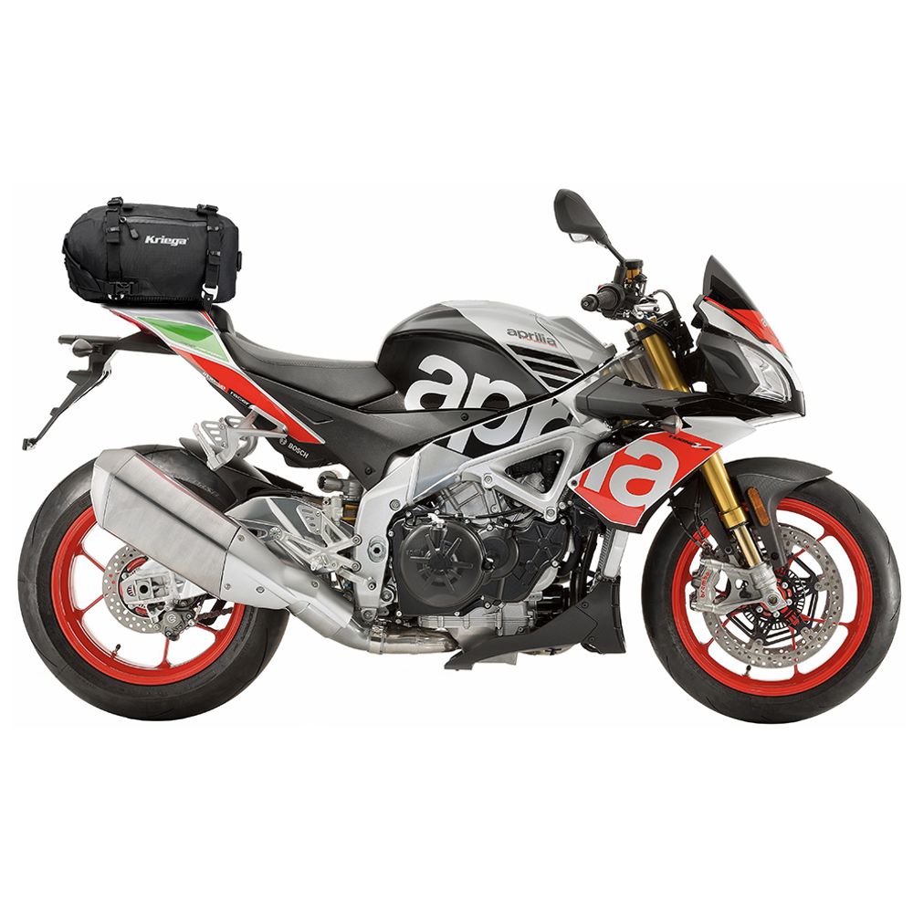 Kriega US-Drypack Kit de montage pour Aprilia Tuono V4 Factory / RR & RSV4 RF / RR