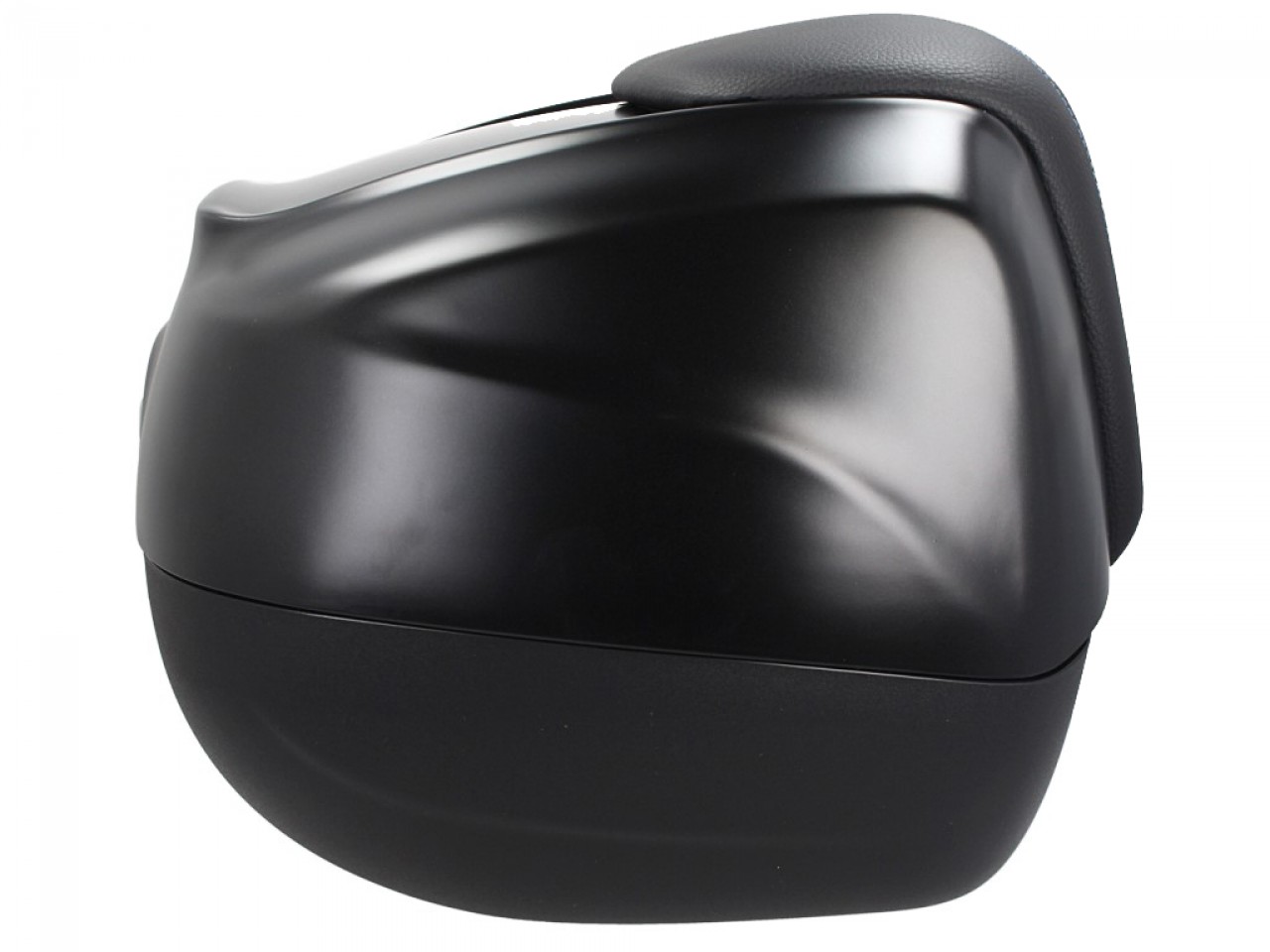 Top case 37L pour Beverly Original Piaggio - NERO CARBONIO (POLICE) 93/B