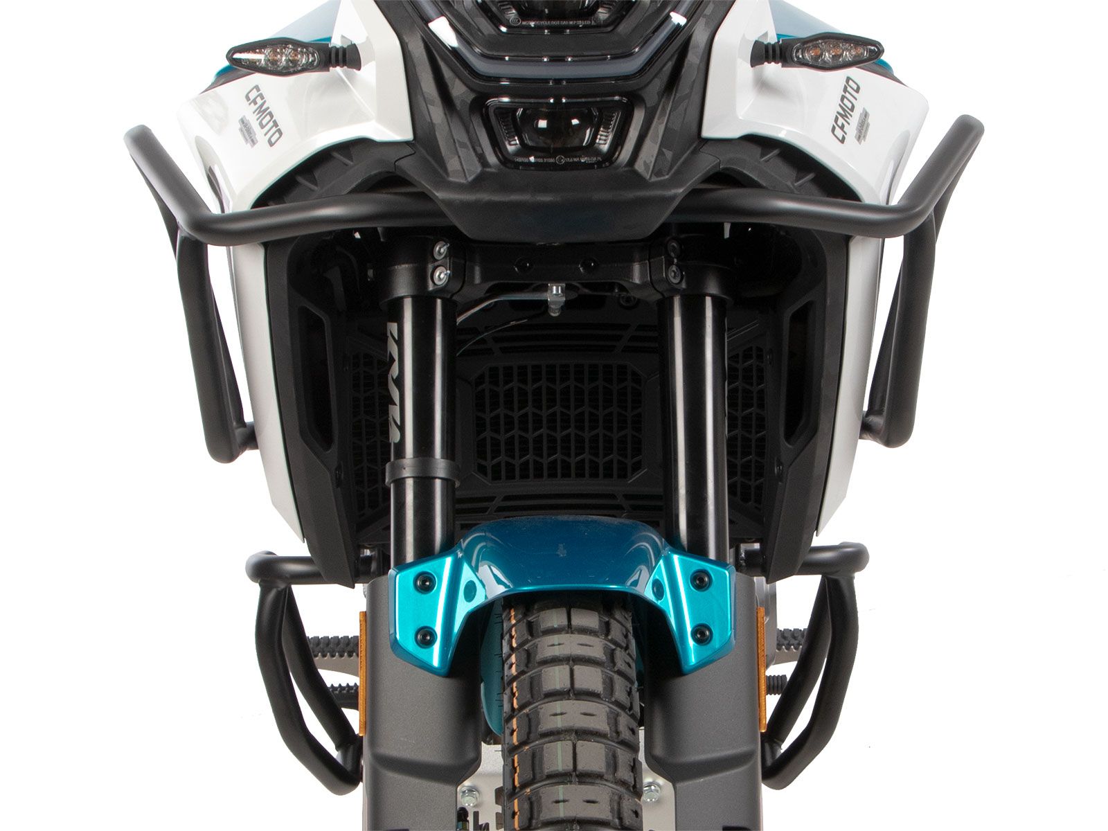 Arceau de protection moteur noir pour CFMoto 450 MT (24-) Hepco & Becker