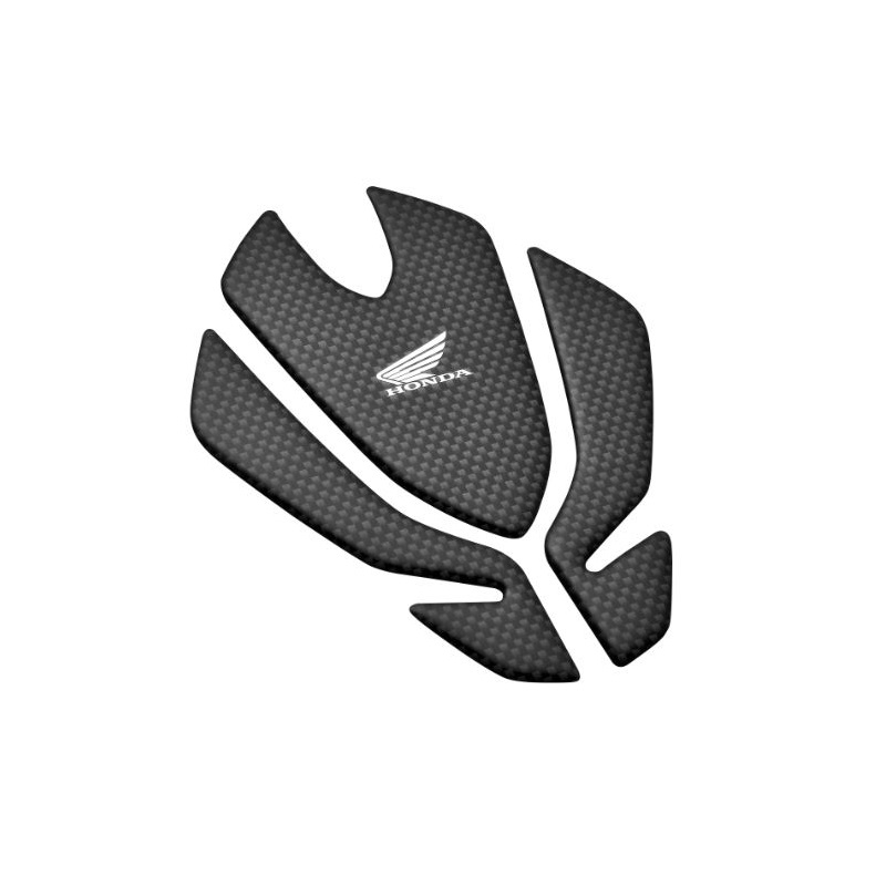 Tankpad Carbon-look avec logo Honda Wing Original pour tous les modèles Honda