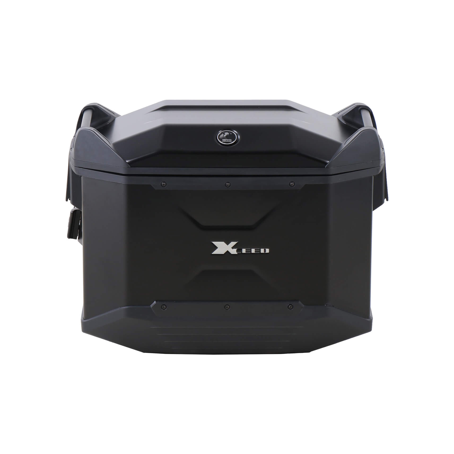 Topcase en aluminium Xceed 45 litres aluminium noir
