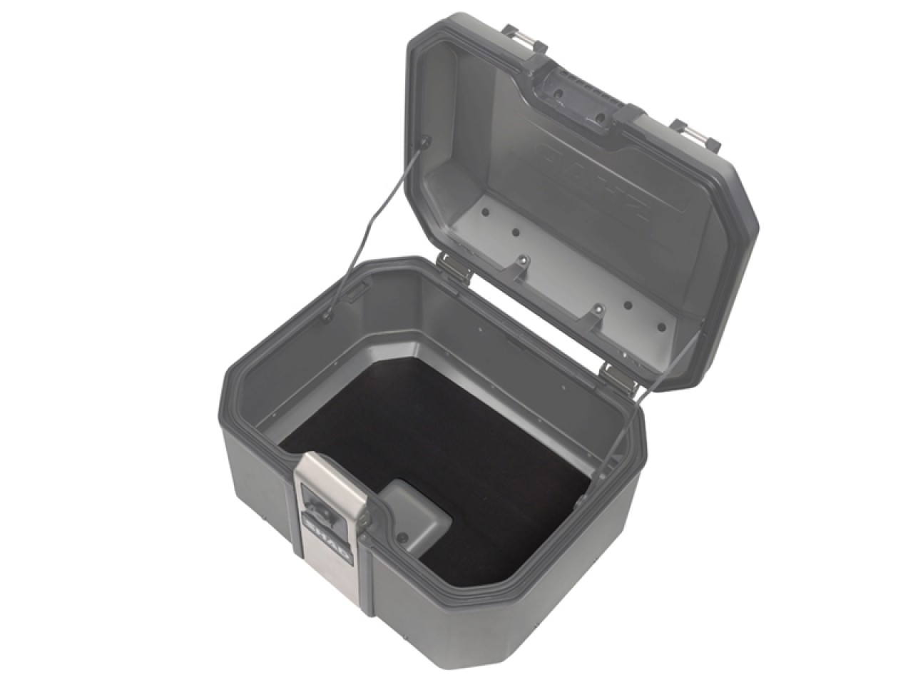 Shad Topcase TR37, aluminium noir, 37 l