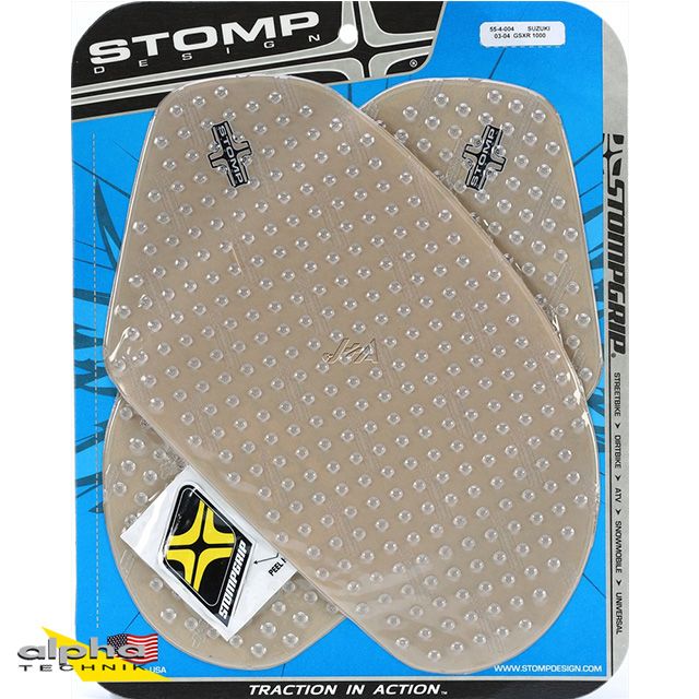 Stompgrip clair Volcano pour Suzuki GSXR1000, 2005-2006