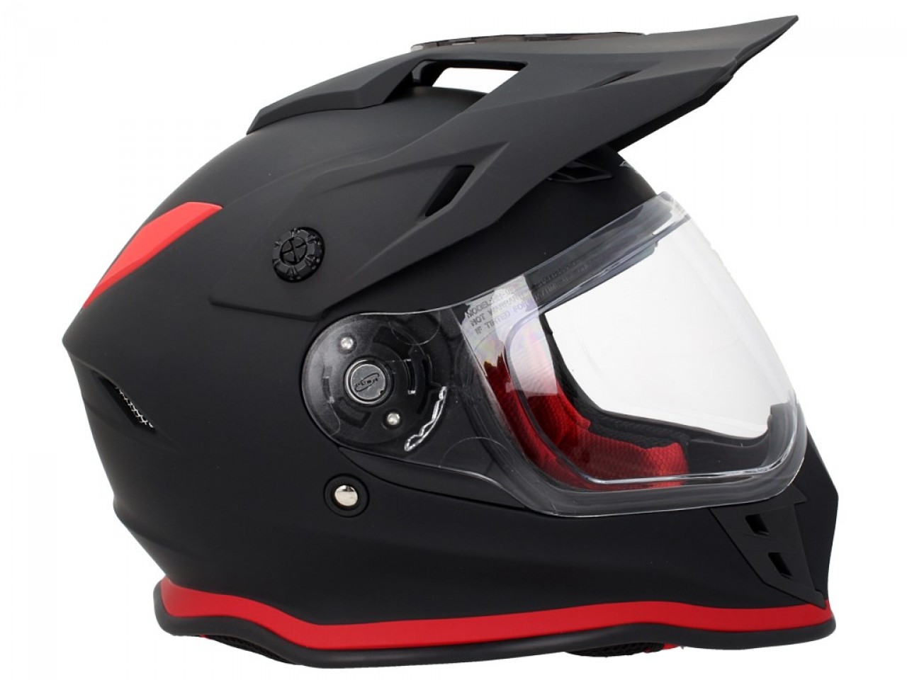 Casque Moto Guzzi Adventure Touring V85TT noir