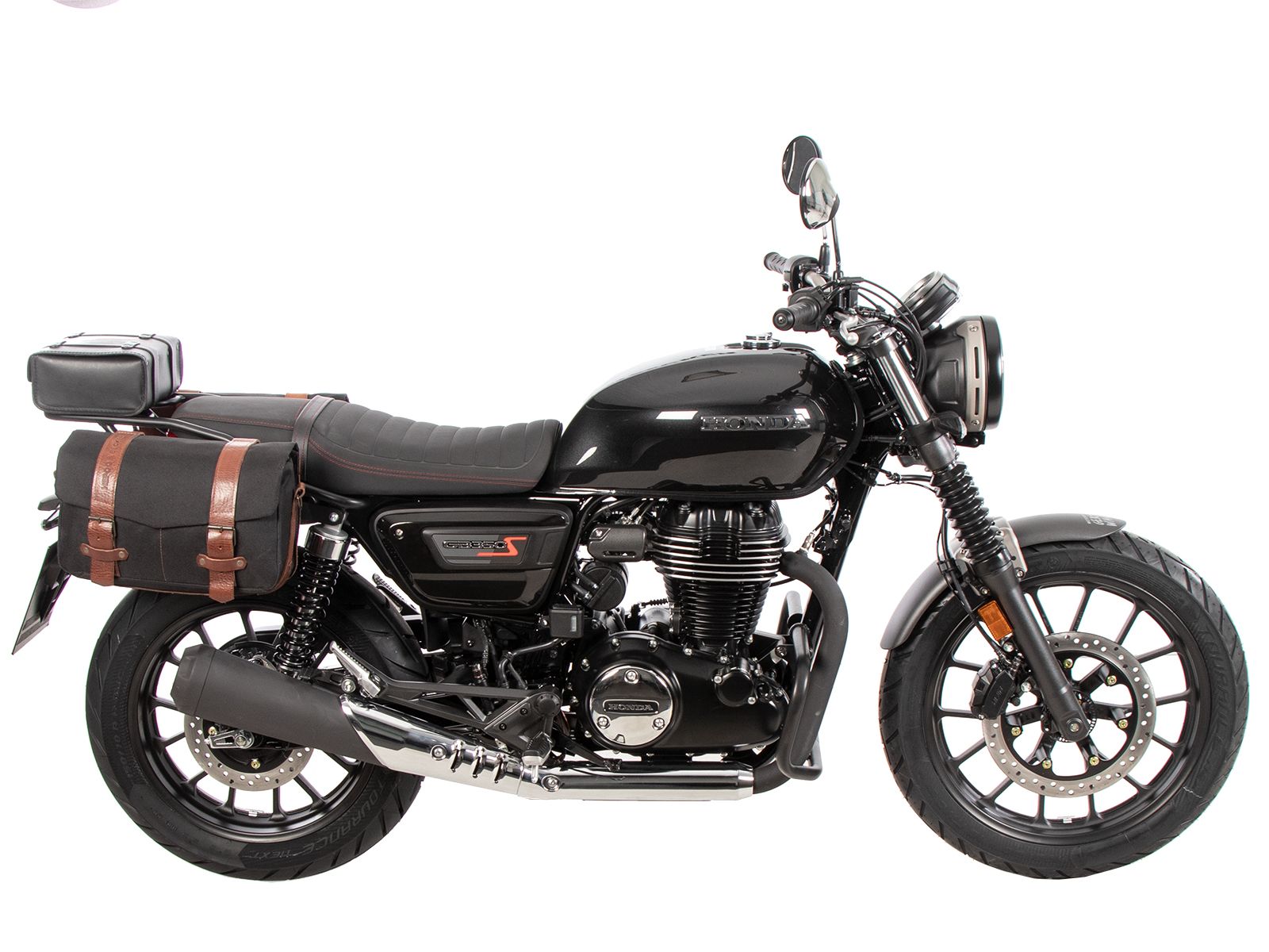 Porte-bagages tubulaire noir pour Honda GB 350 S (25-) Hepco & Becker