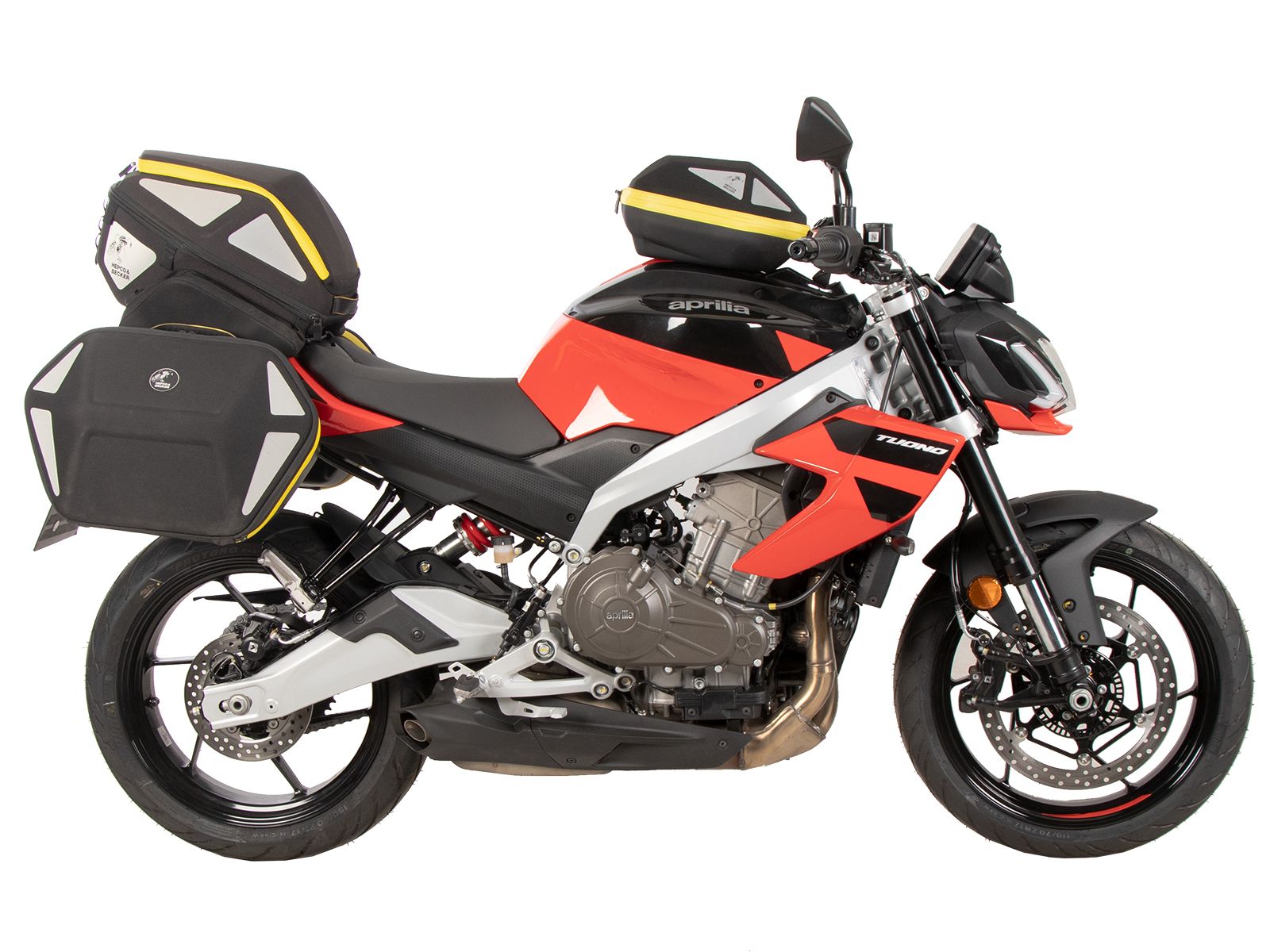 Rack sport vissé noir pour Aprilia Tuono 457 (25- ) Hepco & Becker