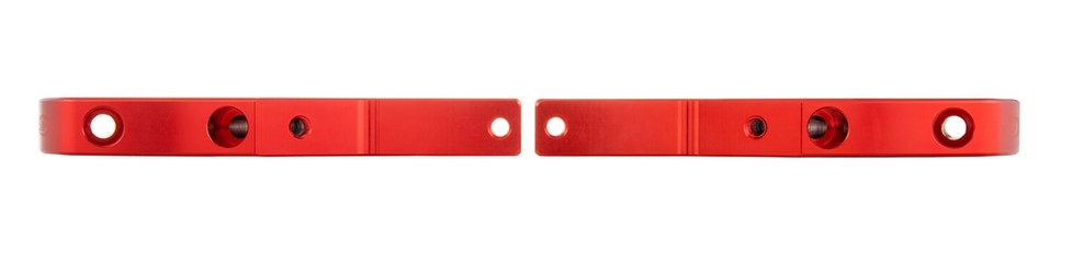 Adaptateur de repose-pieds passager pour Vespa GTS/GTS Super/GTV/GT 60/GT/GT L 125-300ccm, rouge
