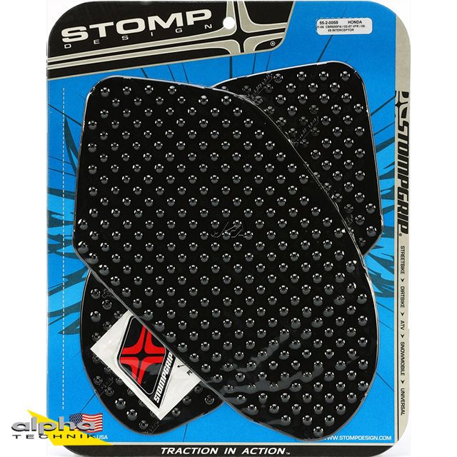 Stompgrip noir Volcano pour Honda CBR600F (Sport) / VFR800 (02-13)