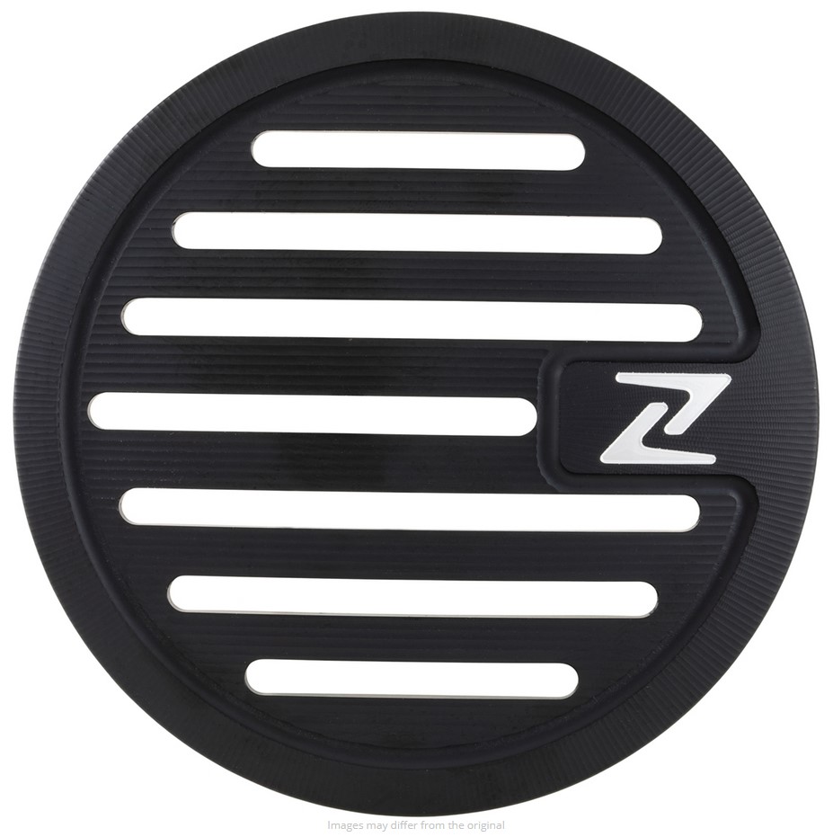 Cache couvercle vario LEADER "Vintage" pour Vespa, noir mat