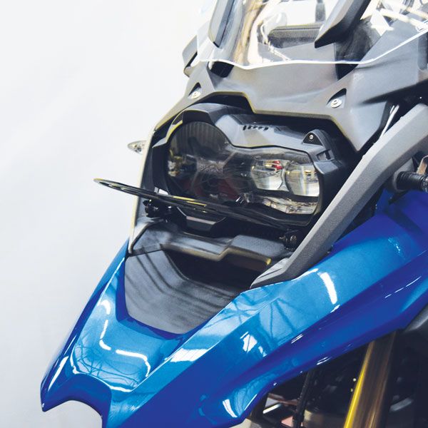 Grille de protection des phares pour BMW R 1200 GS LC /Rallye, R 1250 GS, noir