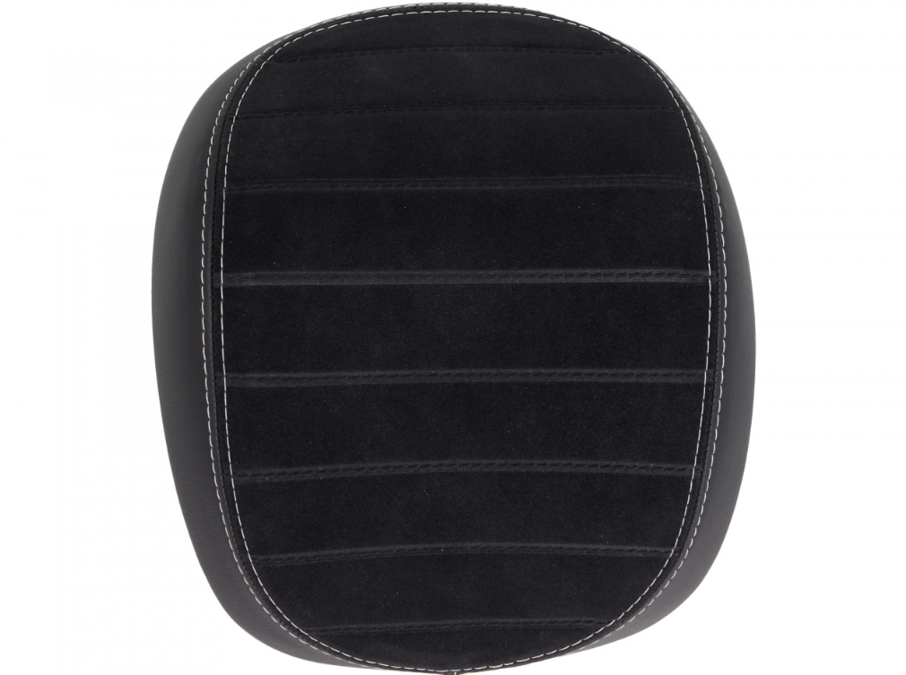 Dossier Vespa Primavera / Sprint, noir avec coutures blanches