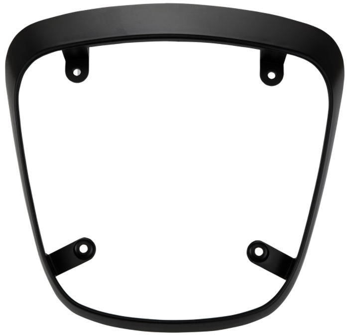 Cadre feu arrière pour Vespa Primavera/Sprint 50-150ccm ('18-), noir mat