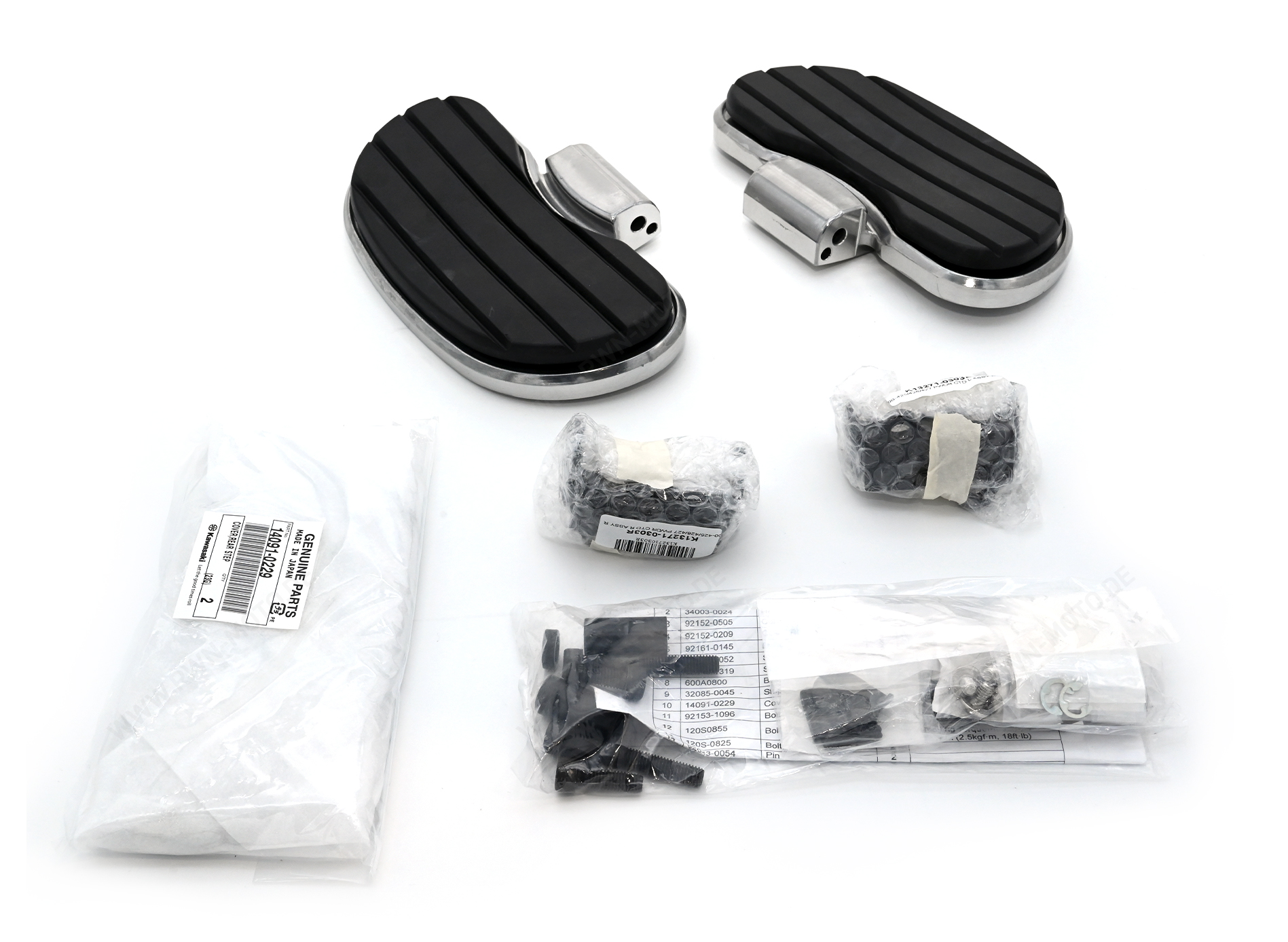 Repose-pieds arrière Vulcan900 Classic 2016 Original Kawasaki