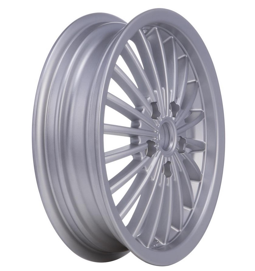 Jante avant/arrière pour Vespa GTS/GTS Super/GTV/GT 60/GT/GT L 125-300ccm, argent