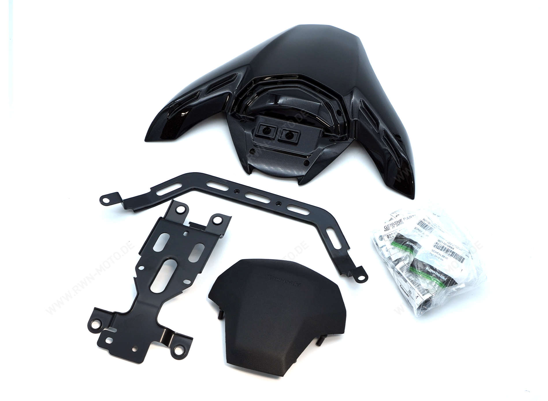 Couverture de passager Metallic Spark Black Z900 2017- Original Kawasaki