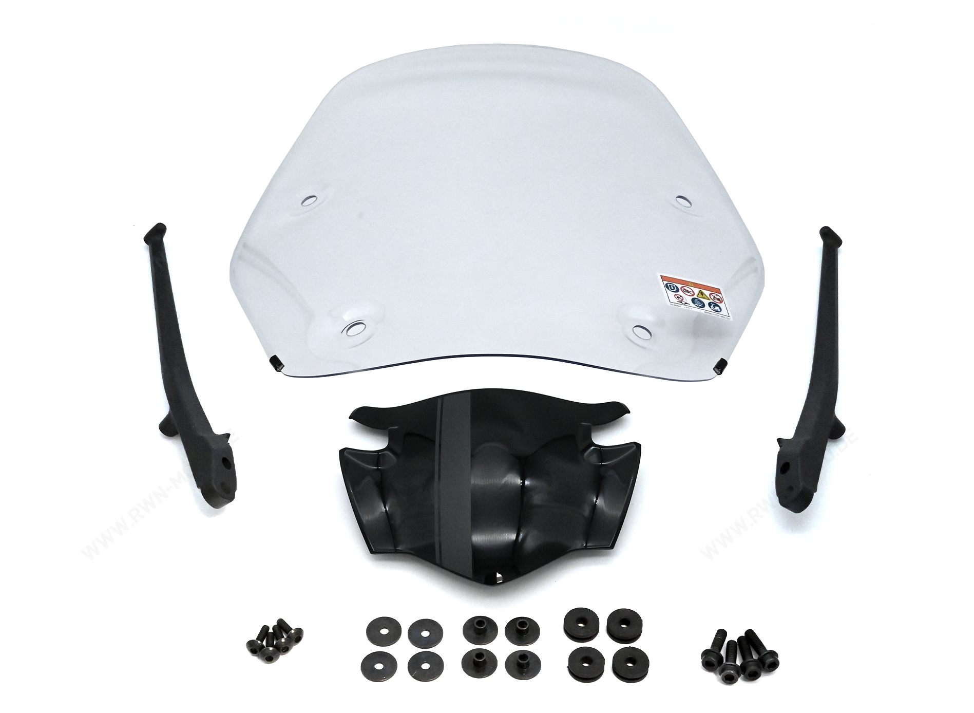 Pare-brise haut NH-C70* MAT ROCK GRAY pour Honda SH 150i (20-) Original