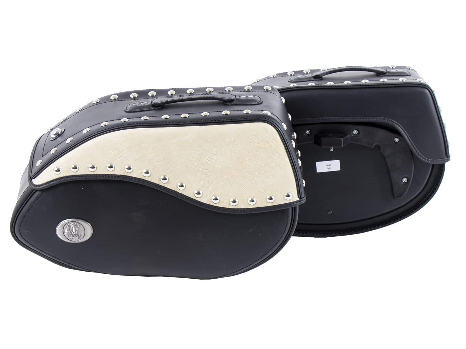 Kit de sacoches de selle Ivory pour les porteurs C-Bow Hepco & Becker