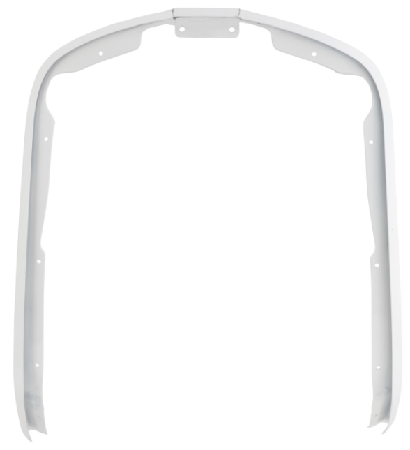 Tube mono fente jambière blanc pour Vespa Primavera/Sprint 50-150ccm