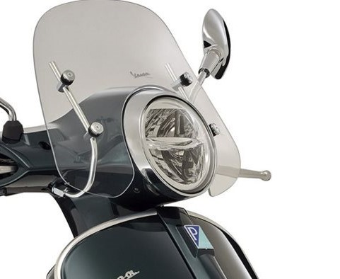 Cadre de phares anneau de lampe Vespa GTS 2019 - Chrome