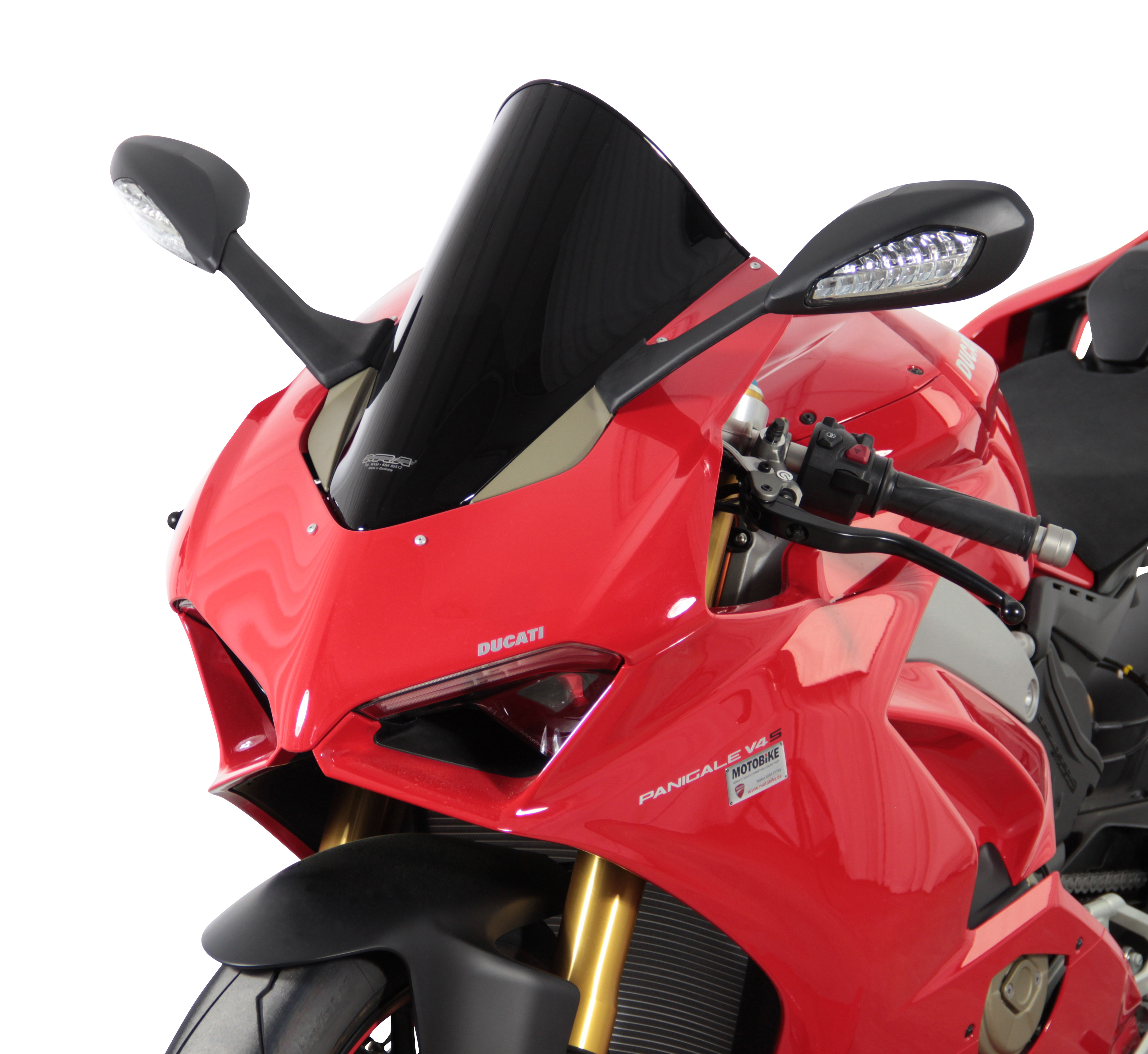 Pare-brise racing "R" noir pour Panigale V4 /R /S Orignal MRA