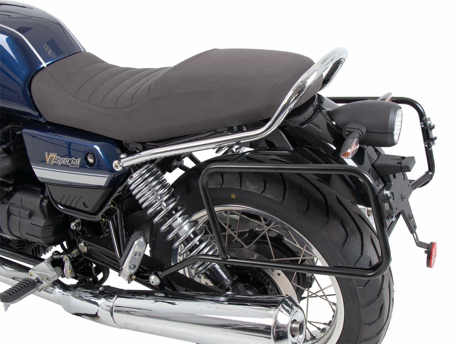 Porte-bagages noir pour Moto Guzzi V7 Special/Stone/Centenario (21-24) Hepco & Becker