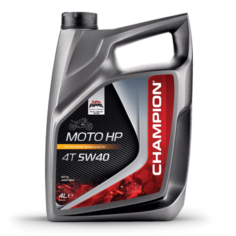 CHAMPION® Moto HP 4T 5W-40 Huile moteur - 4 litres