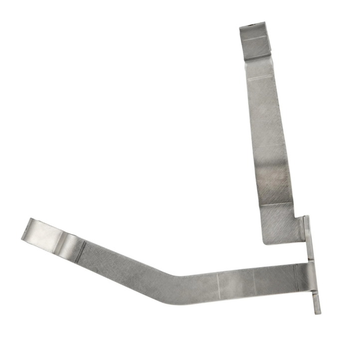 Support aile 2.0 Garelli pour Vespa PX 80-200ccm, inox brossé