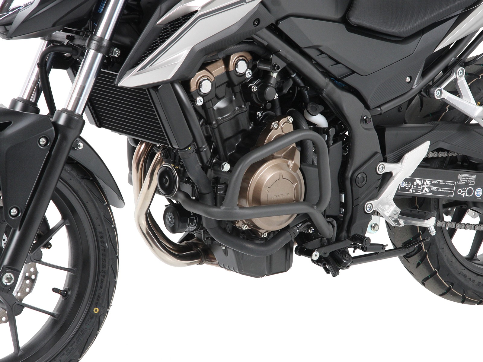 Arceau de protection moteur anthracite pour Honda CB 500 F (16-18) Hepco & Becker
