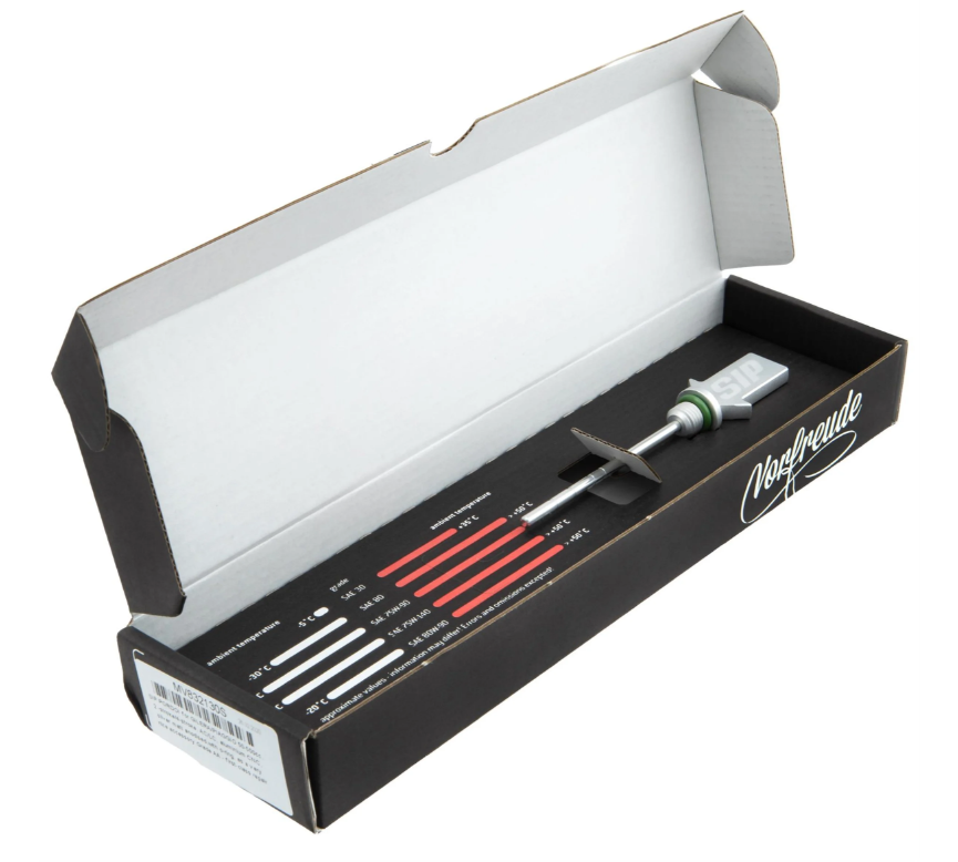 Jauge d'huile de transmission, argent mat