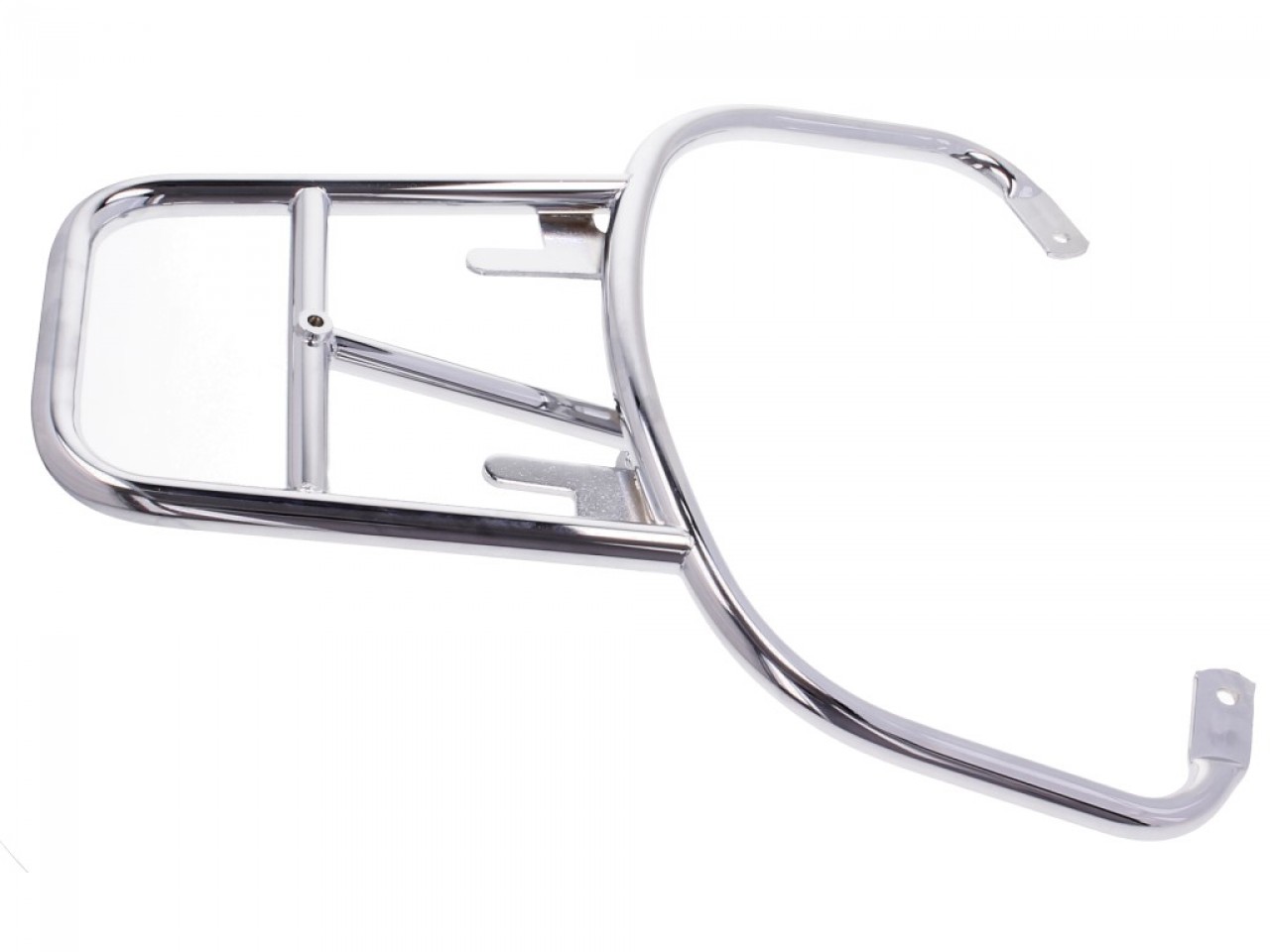 Top Case support chromé Vespa LX / S